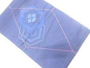 未使用品　花亀甲模様織り出し　名古屋帯